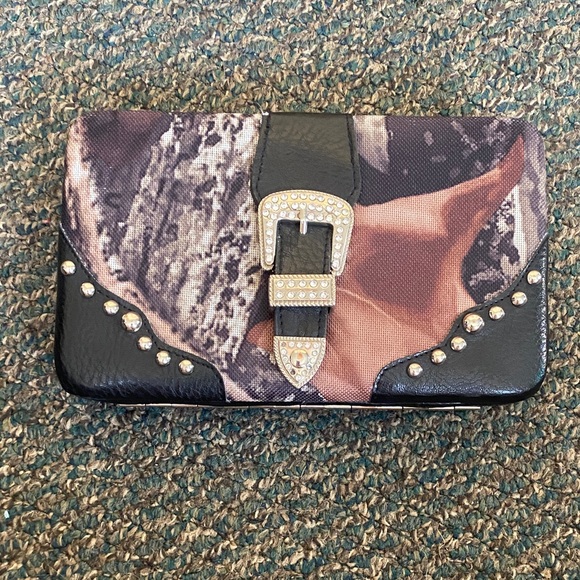 Stylish Black and Brown Women's Bag - Picture 1 of 3